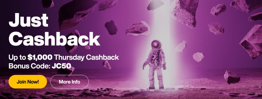 just casino cashback promotion