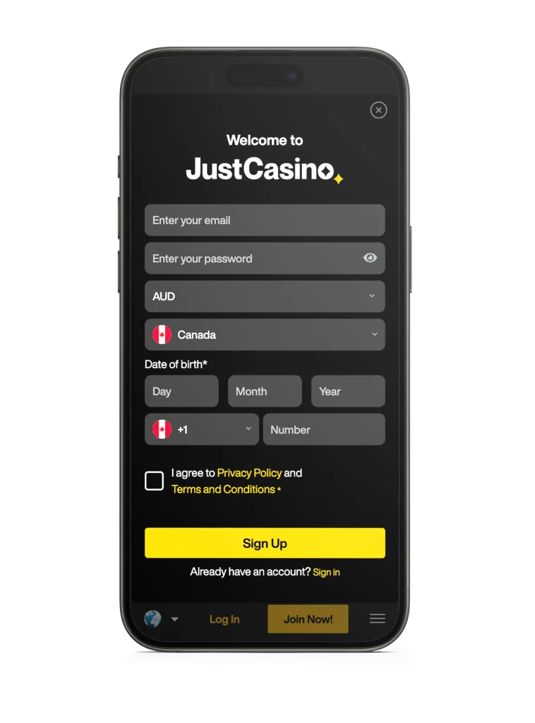 justcasino app